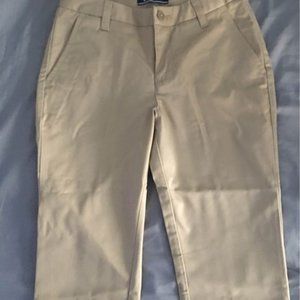Girls Khaki Pants 12 S - Brand New - Land's End